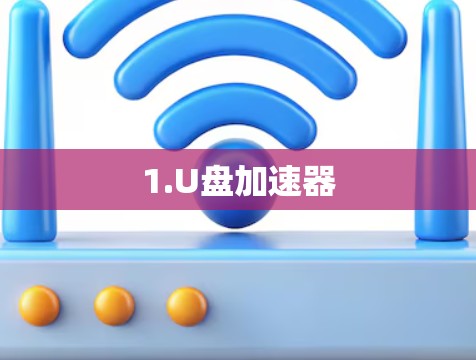 1.U盘加速器
