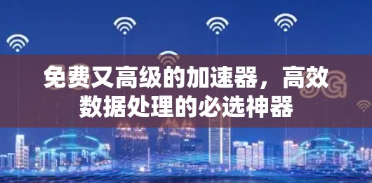 免费又高级的加速器,高效数据处理的必选神器