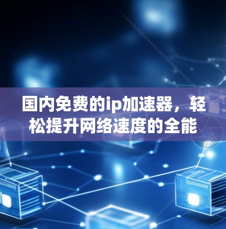 国内免费的ip加速器，轻松提升网络速度的全能神器